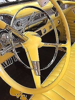 1955 yellow/white Chevrolet Bel Air/150/210 Bel Air 2 dr. hard top
