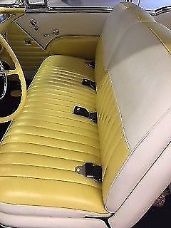 1955 yellow/white Chevrolet Bel Air/150/210 Bel Air 2 dr. hard top
