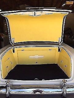 1955 yellow/white Chevrolet Bel Air/150/210 Bel Air 2 dr. hard top