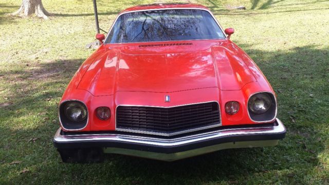 1976 Orange Chevrolet Camaro Coupe