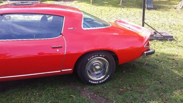 1976 Orange Chevrolet Camaro Coupe
