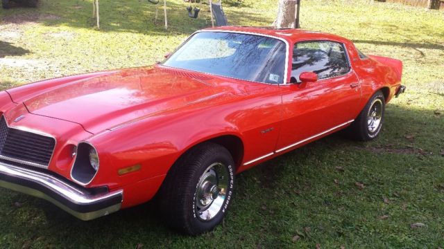 1976 Orange Chevrolet Camaro Coupe