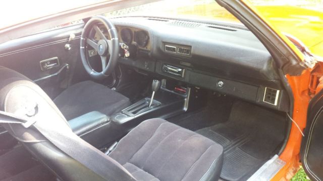 1976 Orange Chevrolet Camaro Coupe