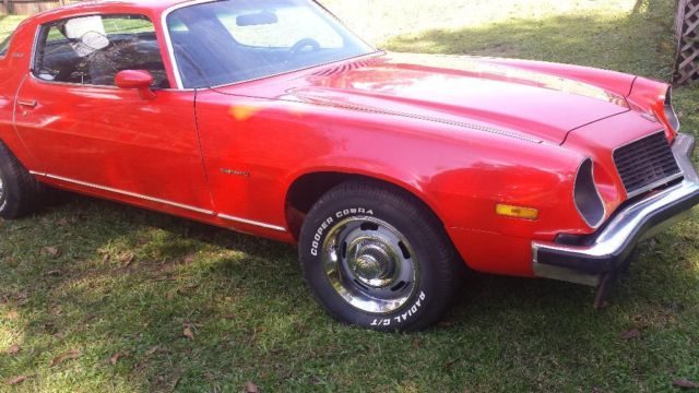 1976 Orange Chevrolet Camaro Coupe