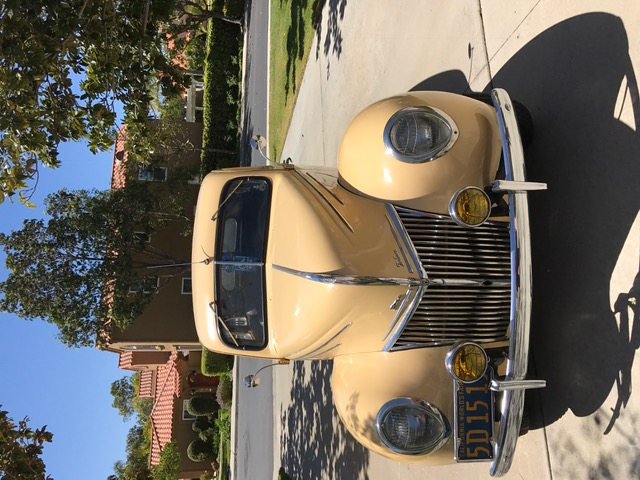 1939 Tan Ford 91A Sedan