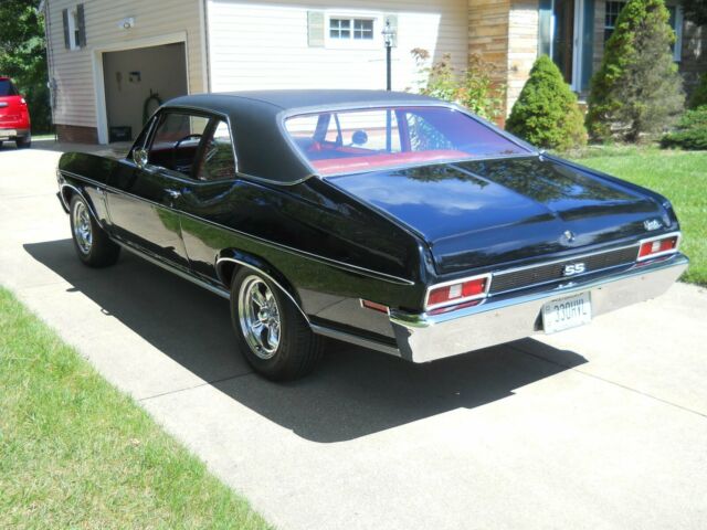 1972 Black Chevrolet Nova Coupe