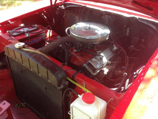 1957 red Chevrolet Bel Air/150/210 2dr ht