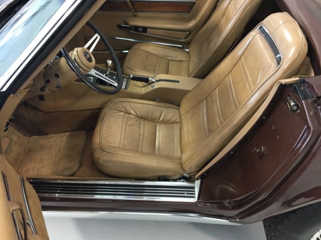 1974 DARK BROWN Chevrolet Corvette Convertible