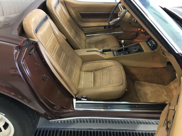 1974 DARK BROWN Chevrolet Corvette Convertible