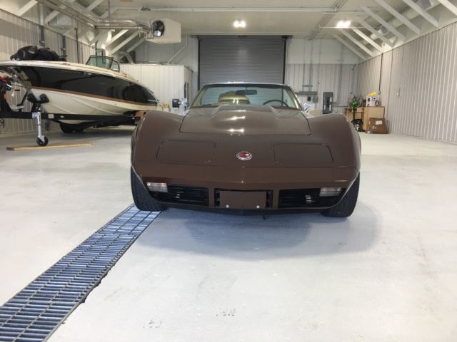 1974 DARK BROWN Chevrolet Corvette Convertible