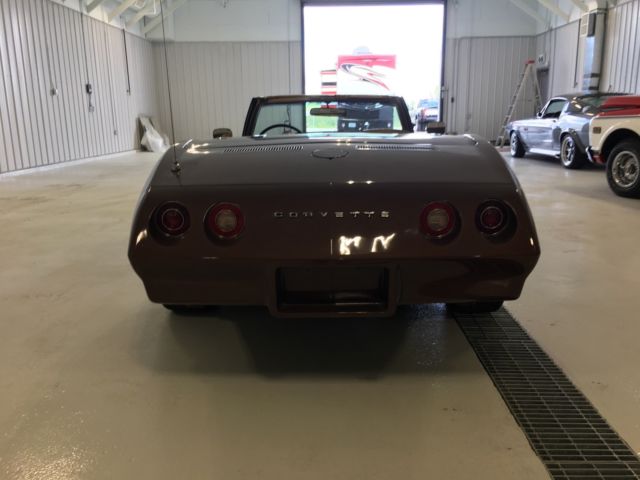 1974 DARK BROWN Chevrolet Corvette Convertible