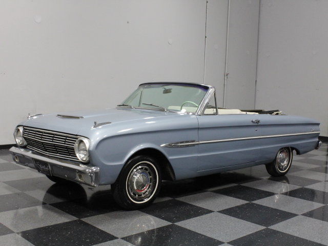 1963 Blue Ford Falcon Convertible