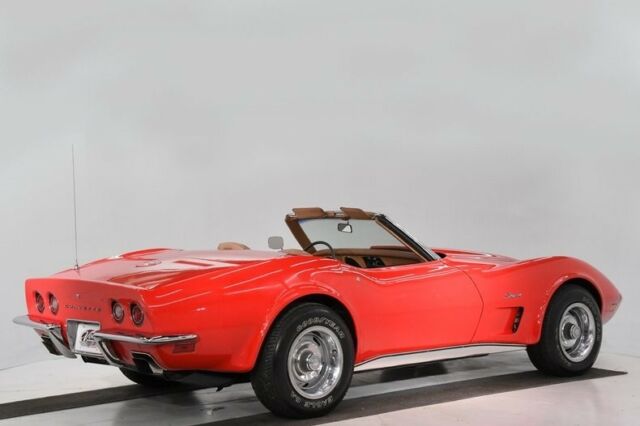 1973 Red Chevrolet Corvette Convertible