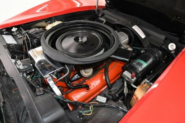 1973 Red Chevrolet Corvette Convertible