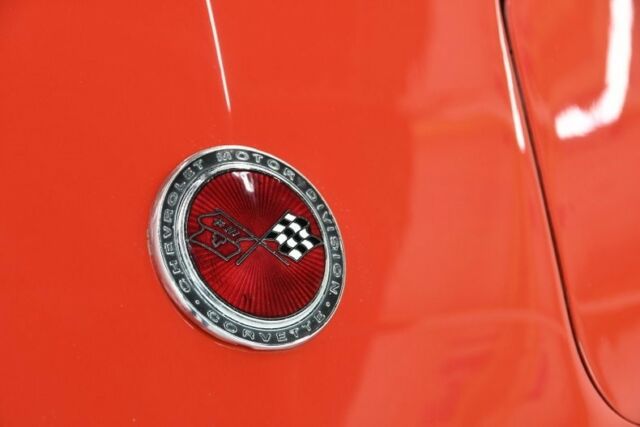 1973 Red Chevrolet Corvette Convertible