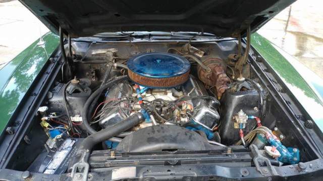 1970 Green Ford Torino Fastback