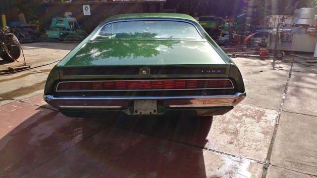 1970 Green Ford Torino Fastback