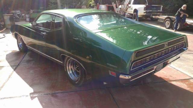 1970 Green Ford Torino Fastback