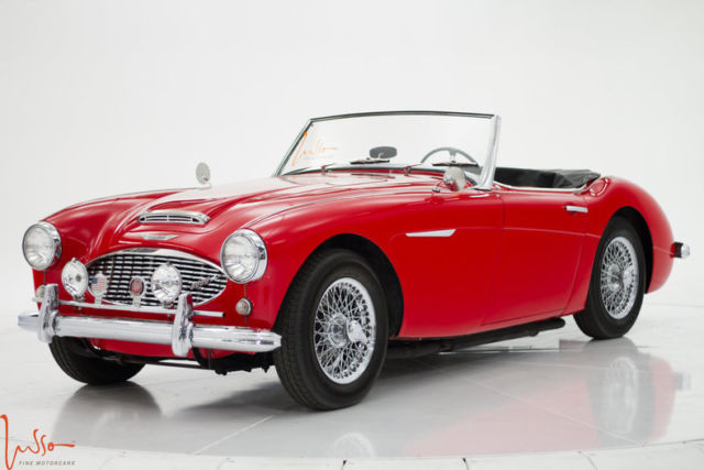 1960 Red Austin Healey 3000