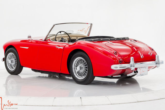 1960 Red Austin Healey 3000