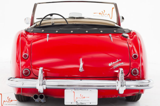 1960 Red Austin Healey 3000