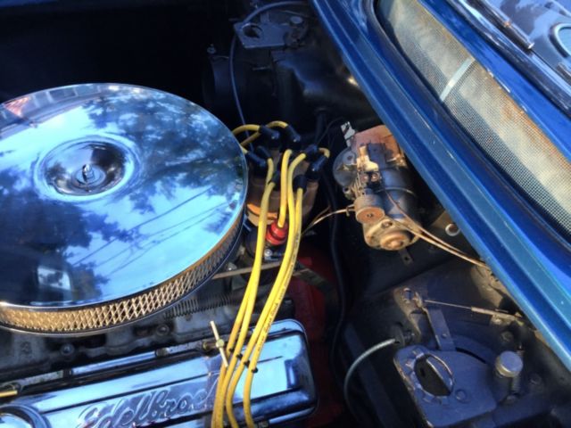 1961 Blue Chevrolet Corvette Sports