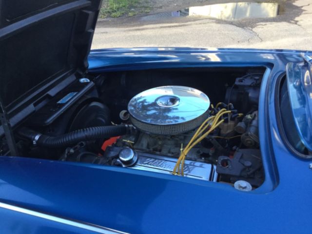 1961 Blue Chevrolet Corvette Sports