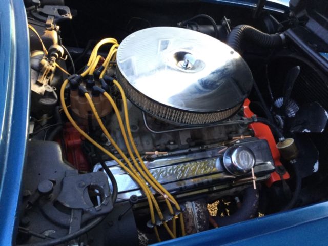 1961 Blue Chevrolet Corvette Sports