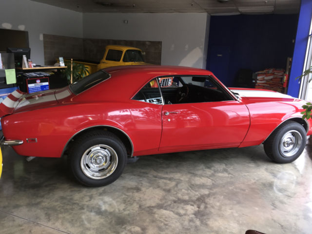 1968 Red Chevrolet Camaro Coupe