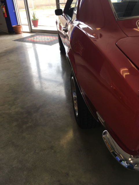 1968 Red Chevrolet Camaro Coupe