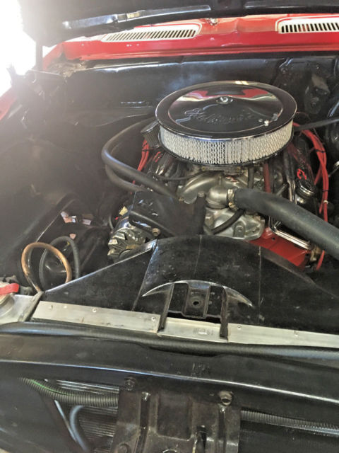 1968 Red Chevrolet Camaro Coupe