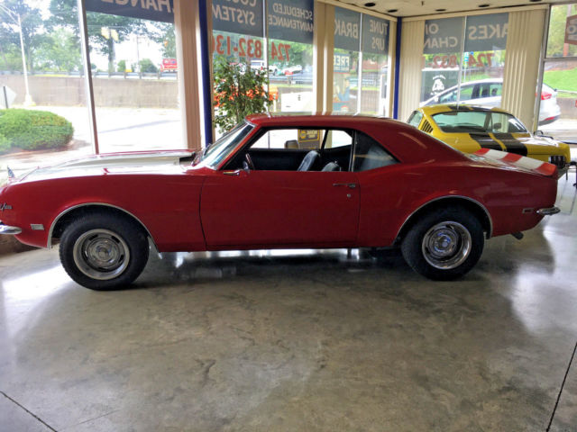 1968 Red Chevrolet Camaro Coupe