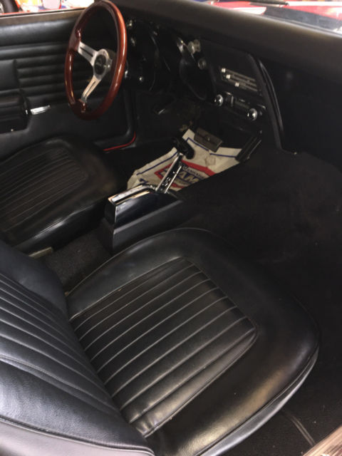 1968 Red Chevrolet Camaro Coupe