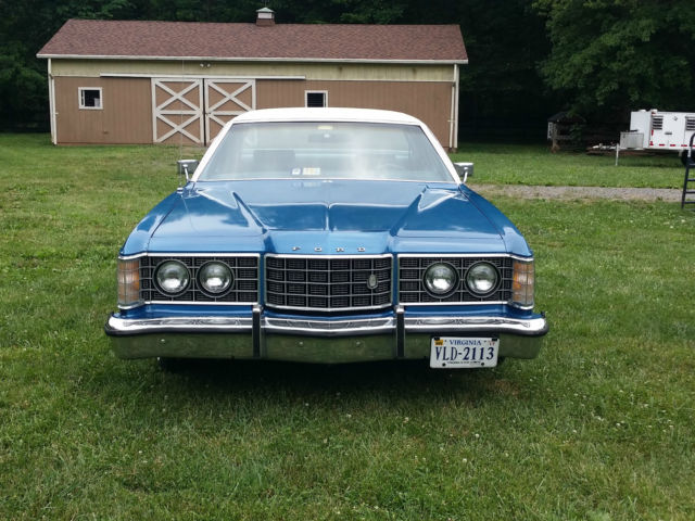 1973 Blue Ford Other 4 Door