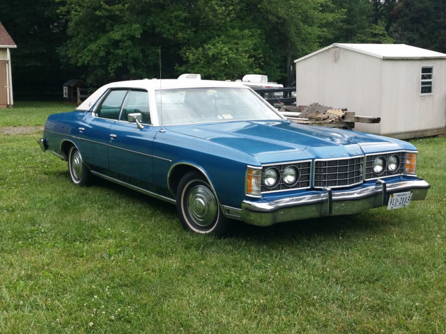 1973 Blue Ford Other 4 Door