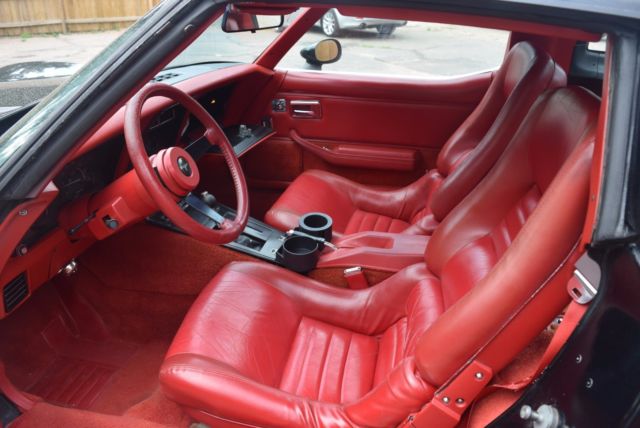 1980 Black Chevrolet Corvette Coupe