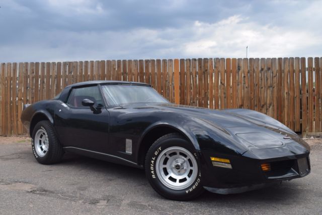 1980 Black Chevrolet Corvette Coupe