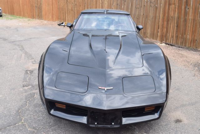 1980 Black Chevrolet Corvette Coupe