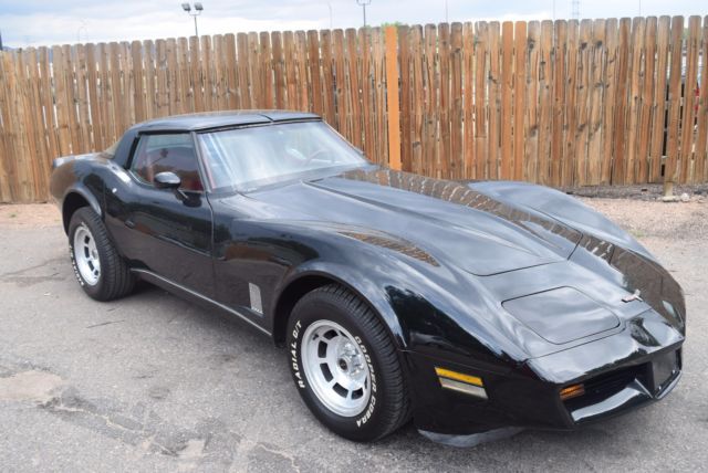 1980 Black Chevrolet Corvette Coupe