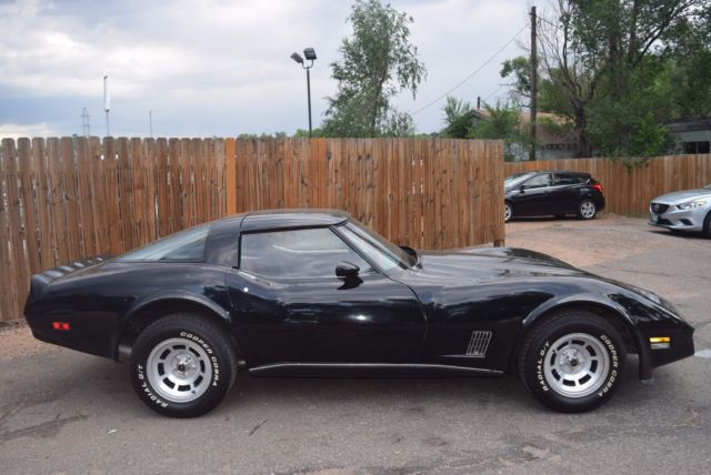 1980 Black Chevrolet Corvette Coupe