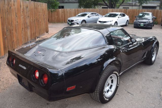 1980 Black Chevrolet Corvette Coupe
