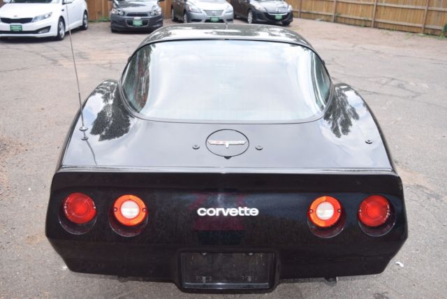 1980 Black Chevrolet Corvette Coupe