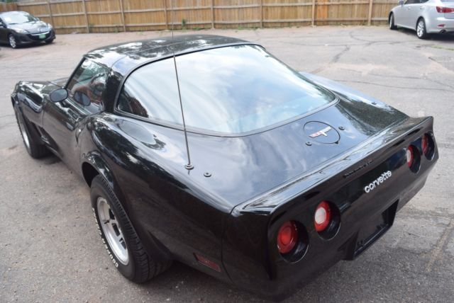 1980 Black Chevrolet Corvette Coupe