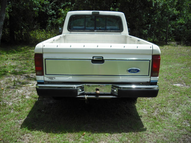 1988 White Ford Ranger Standard Cab Pickup