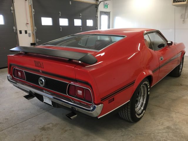 1972 Red Ford Mustang Fastback