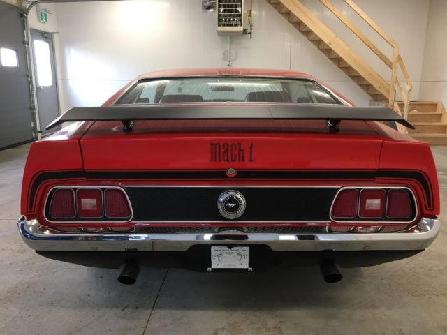1972 Red Ford Mustang Fastback