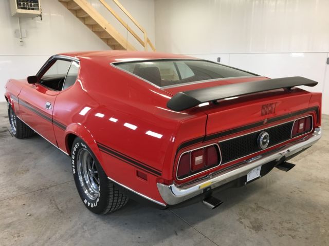 1972 Red Ford Mustang Fastback