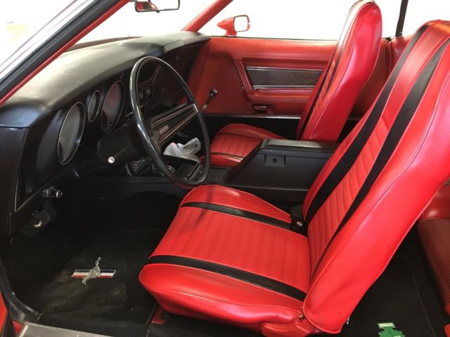 1972 Red Ford Mustang Fastback