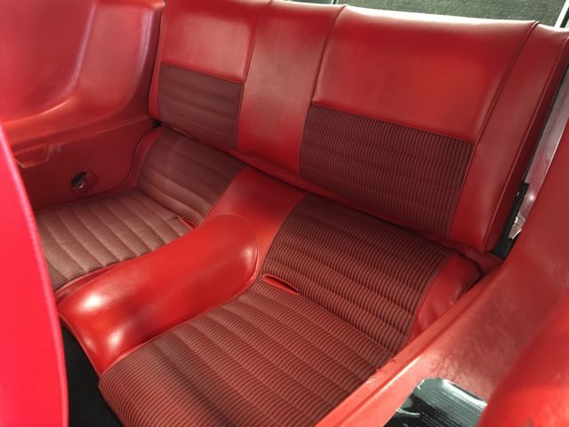 1972 Red Ford Mustang Fastback