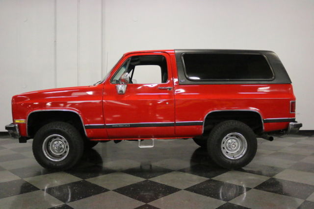 1989 Red GMC Jimmy SUV